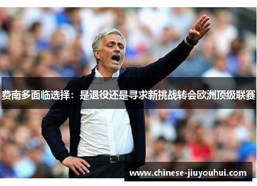 费南多面临选择：是退役还是寻求新挑战转会欧洲顶级联赛